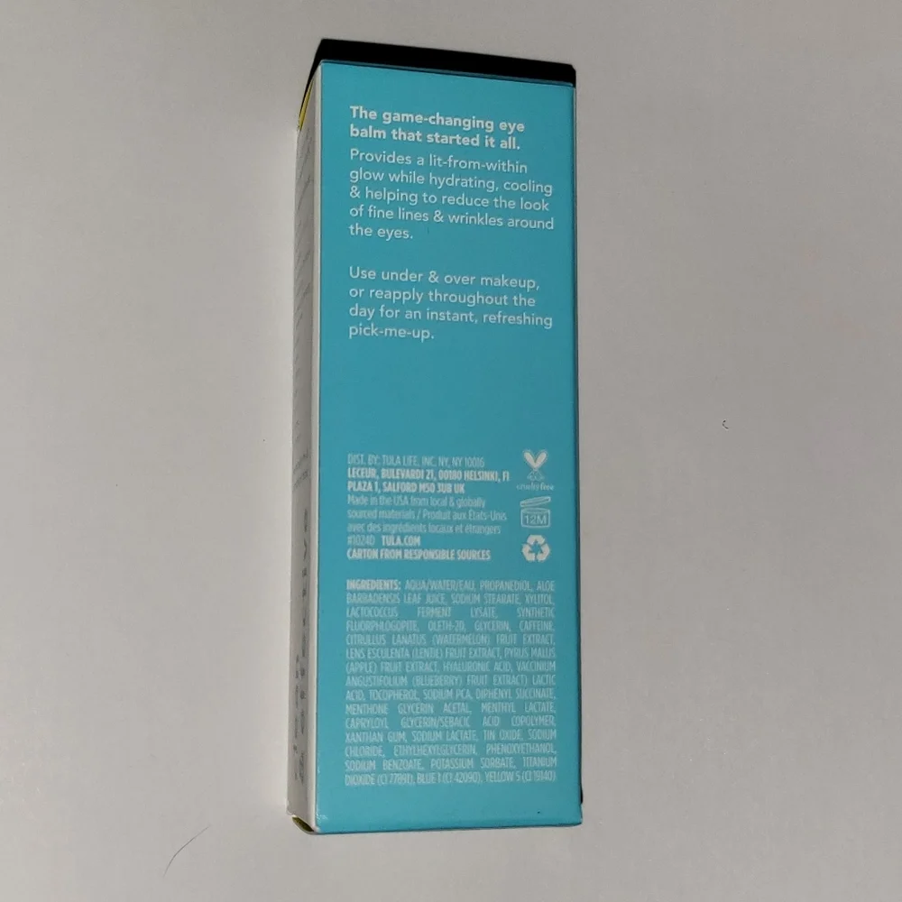 TULA SkincareGlow + Get It Cooling & Brightening Eye Balm 0.35 0z